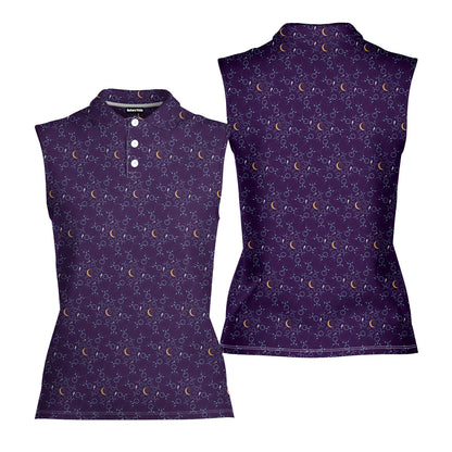 Steamy Dream - Ladies Sleeveless Golf Polo Shirt