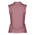 No Raincoat No Love-Women Sleeveless Polo Shirt-Gerbera Prints