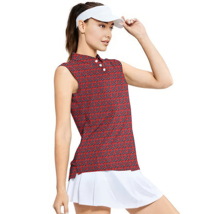 Booty Call - Ladies Sleeveless Golf Polo Shirt