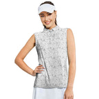 Aliens-Women Sleeveless Polo Shirt-Gerbera Prints