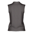 Fast Food-Women Sleeveless Polo Shirt-Gerbera Prints