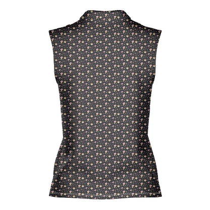 Fast Food - Ladies Sleeveless Golf Polo Shirt