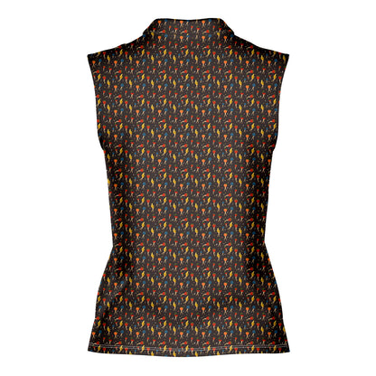 Legs For Days - Ladies Sleeveless Golf Polo Shirt