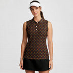 Legs For Days-Women Sleeveless Polo Shirt-Gerbera Prints