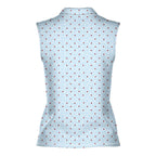 Suck It-Women Sleeveless Polo Shirt-Gerbera Prints