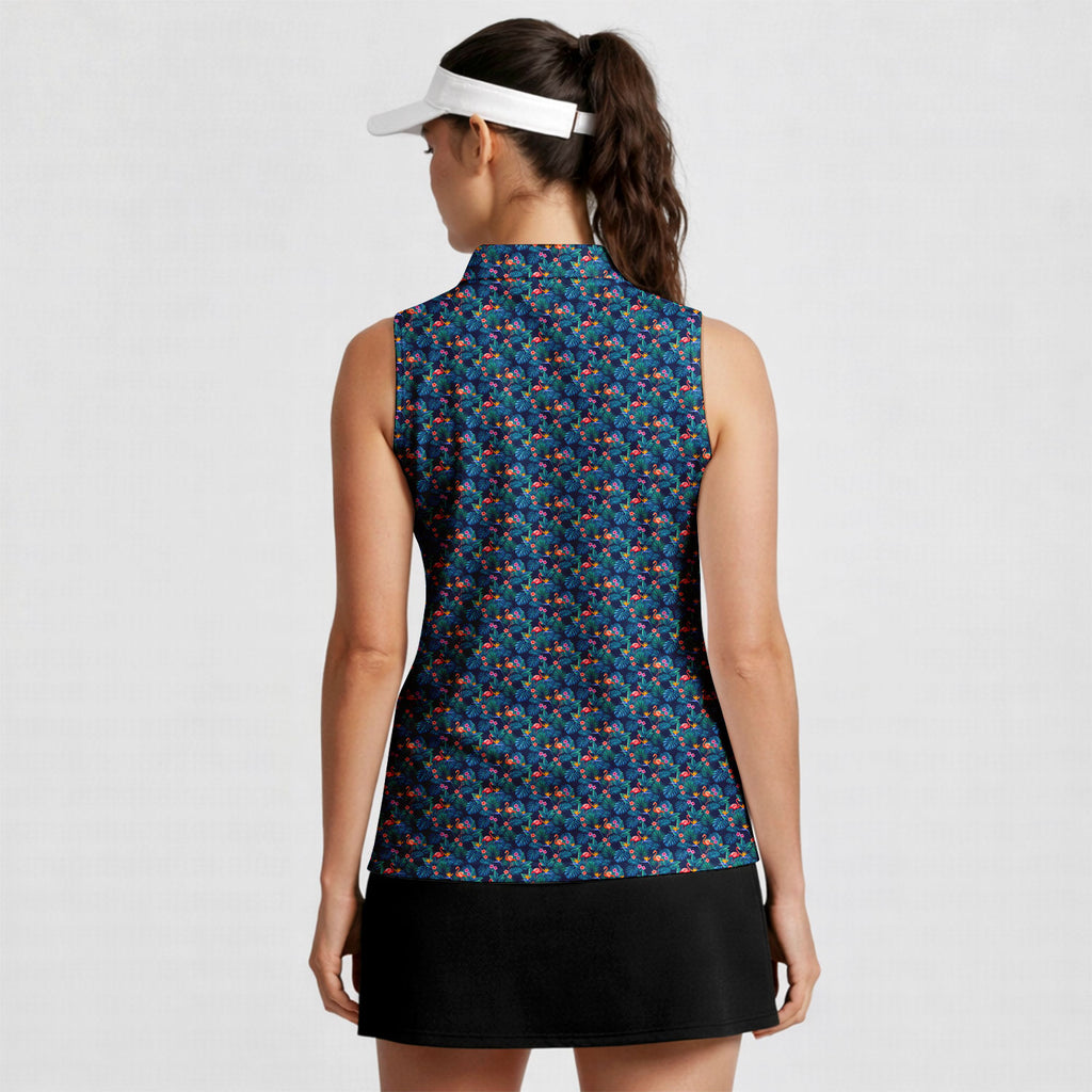 Floral Flamingo