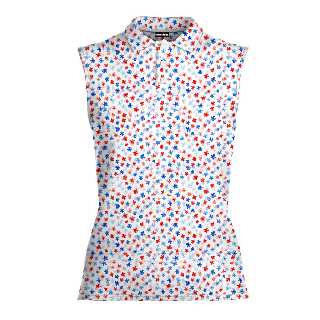 Red & Blue Floral