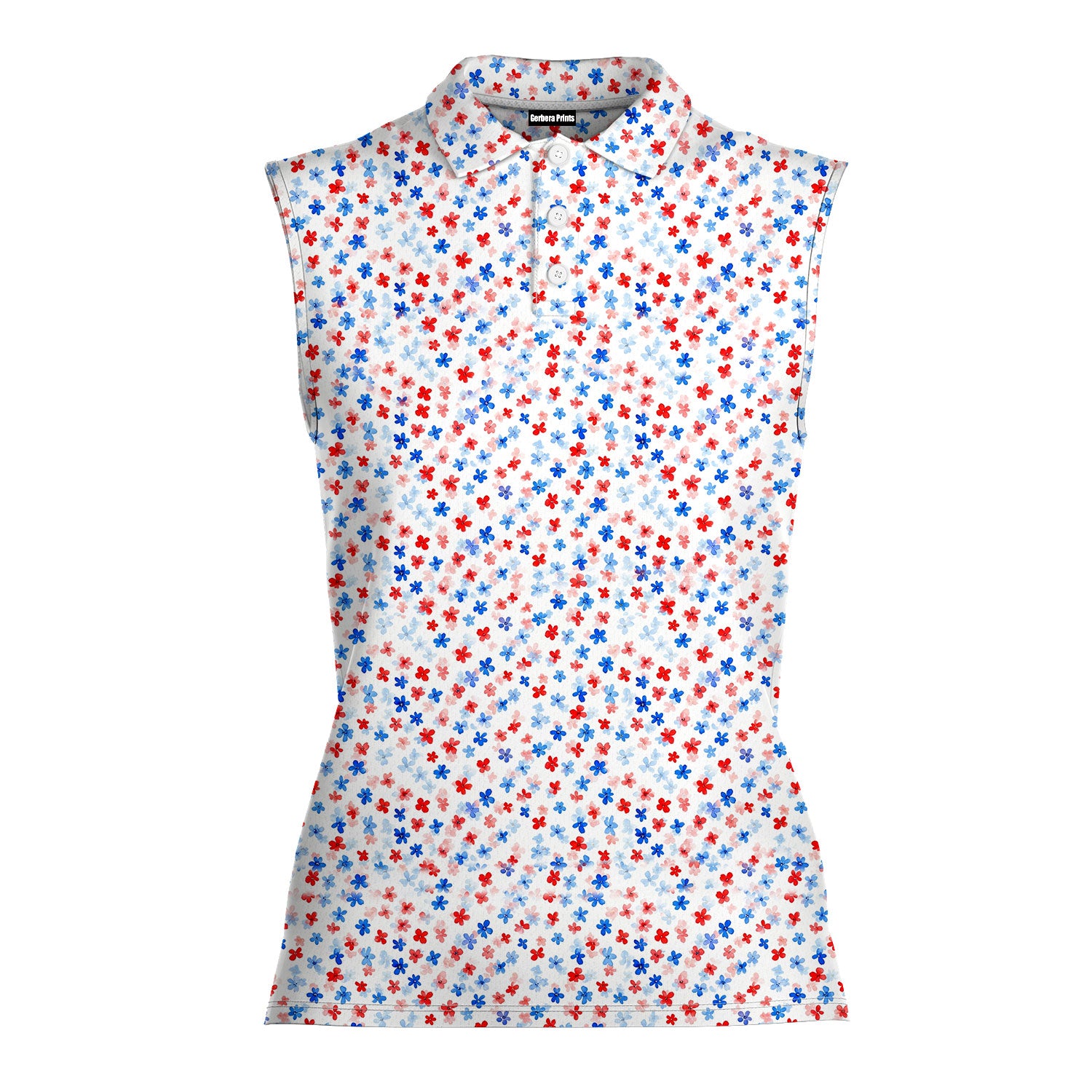 Red & Blue Floral