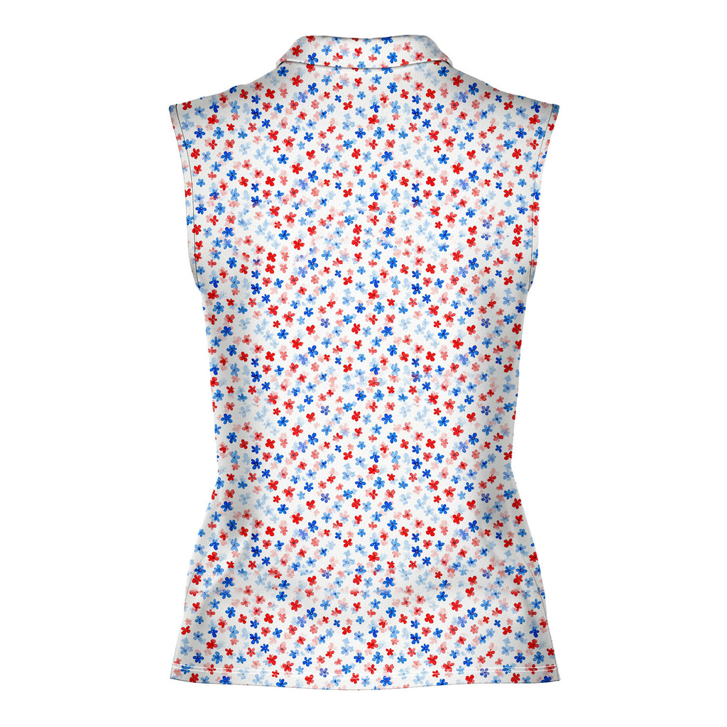 Red & Blue Floral