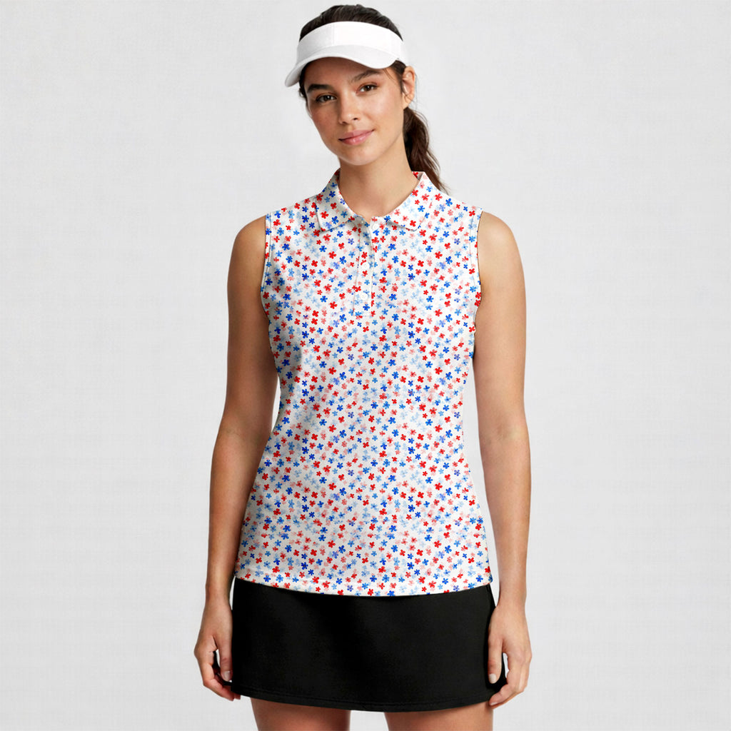 Red & Blue Floral