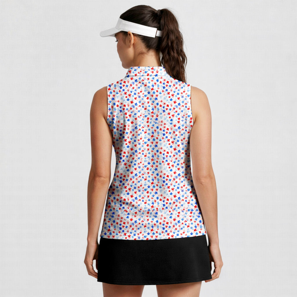 Red & Blue Floral