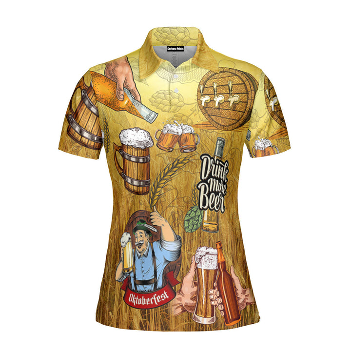 Festival Lovers Oktoberfest Man Polo Shirt For Women