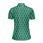 Toucan Tee Time Polo Shirt For Women - Back