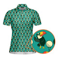 Toucan Tee Time Polo Shirt For Women - Detail Close-up