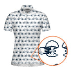 Total Tee Destruction Polo Shirt For Women - Detail Close-up