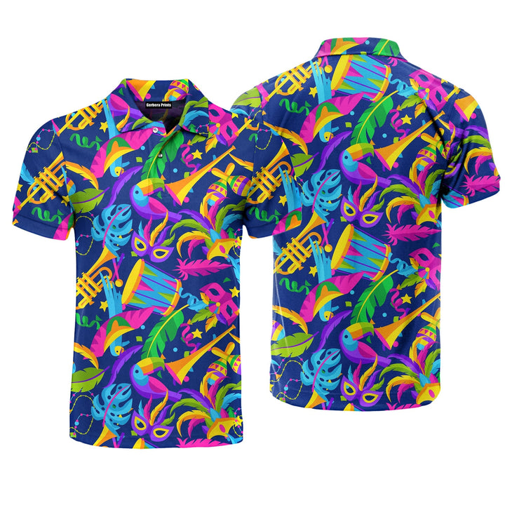 Carnival A Happy Carnival Is Coming Polo Shirt For Men