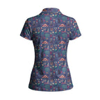 Amazing Circus Funny Golf Polo for Women - Back