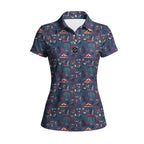 Amazing Circus Funny Golf Polo for Women - Front