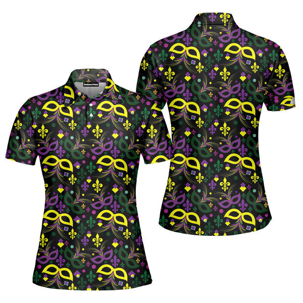 This Is My Mardi Gras Polo Shirt For Women