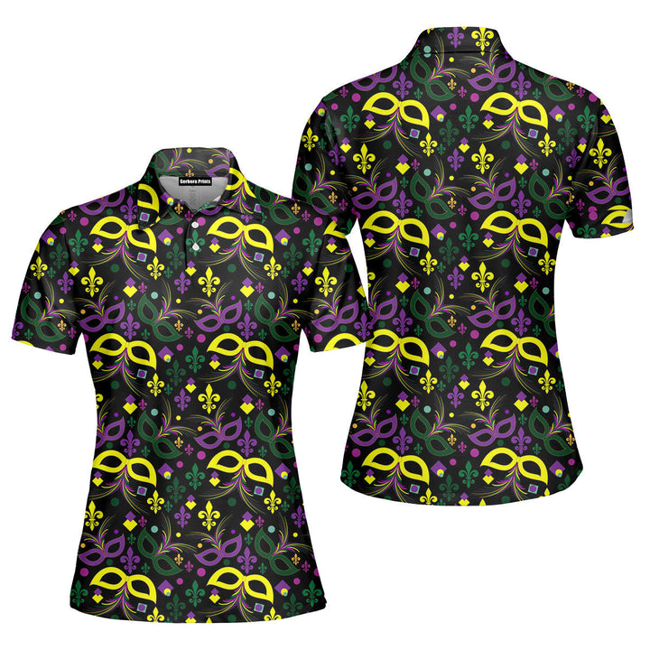 This Is My Mardi Gras Polo Shirt For Women