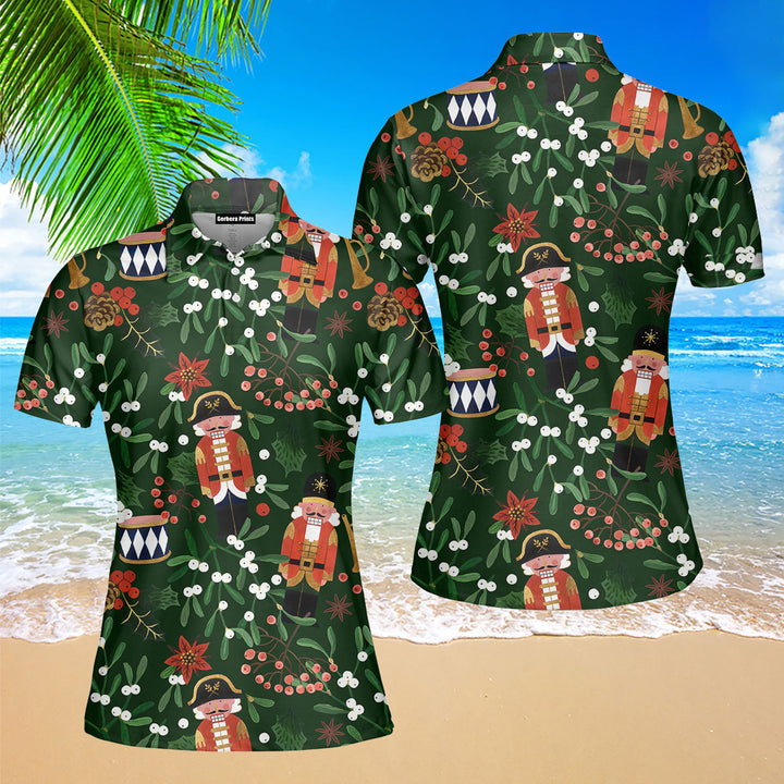 Nutcrackers You And Me We Got This Christmas Night Polo Shirt For Women