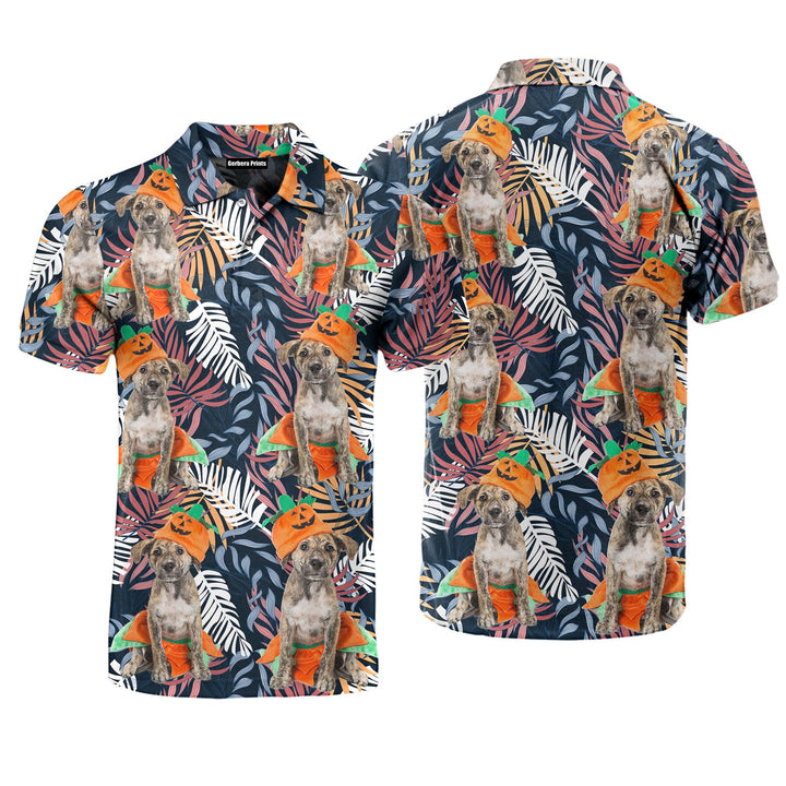 Halloween Dog In Summer Polo Shirt For Men