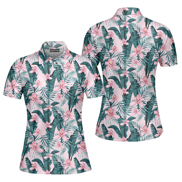 Queen Of Flower Polo Shirt For Women