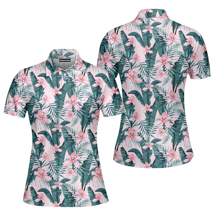 Queen Of Flower Polo Shirt For Women