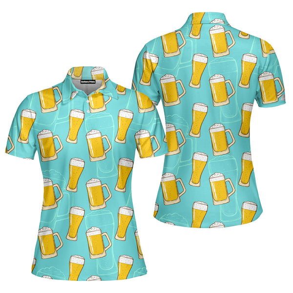 It's Beer Day Polo Shirt For Women