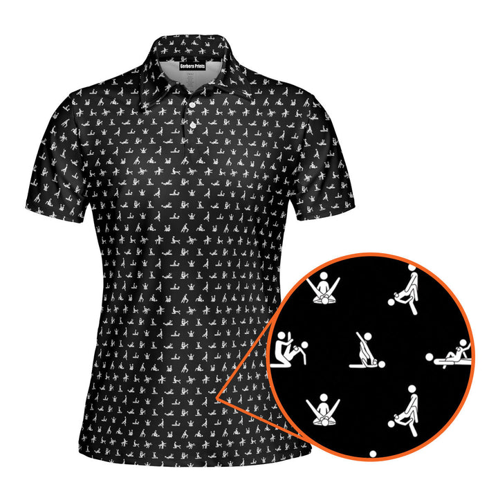 Stick Figure S.E.X Ed Funny Polo Shirt For Women