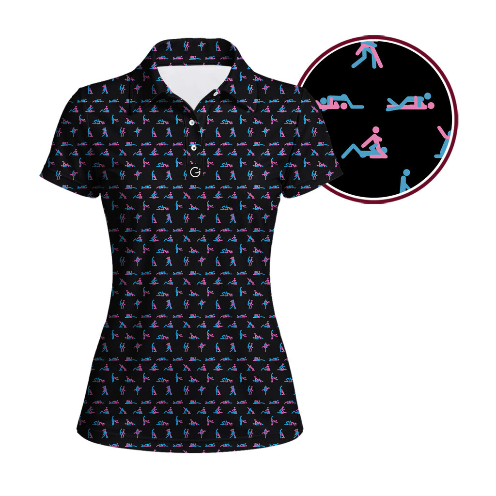 S-e-x Ed Polo Shirt For Women