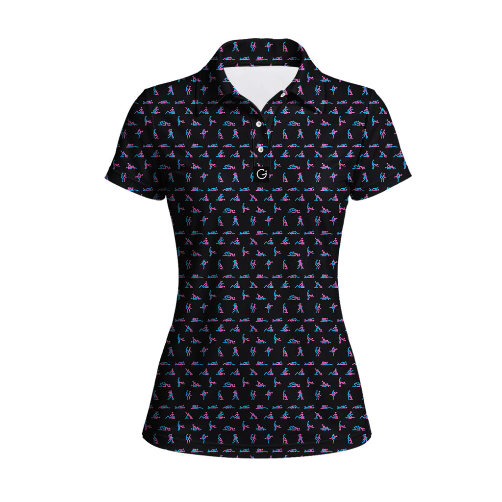 S-e-x Ed Polo Shirt For Women
