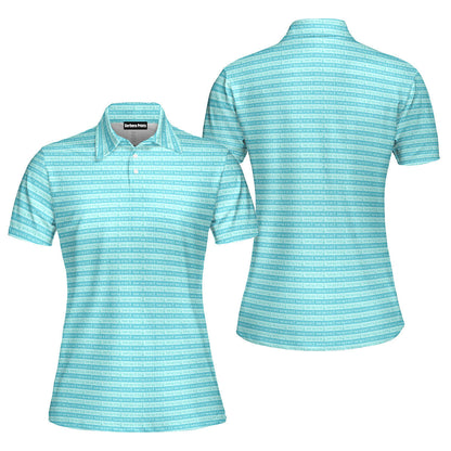 Just Tap It In Funny Polo Shirt For Women