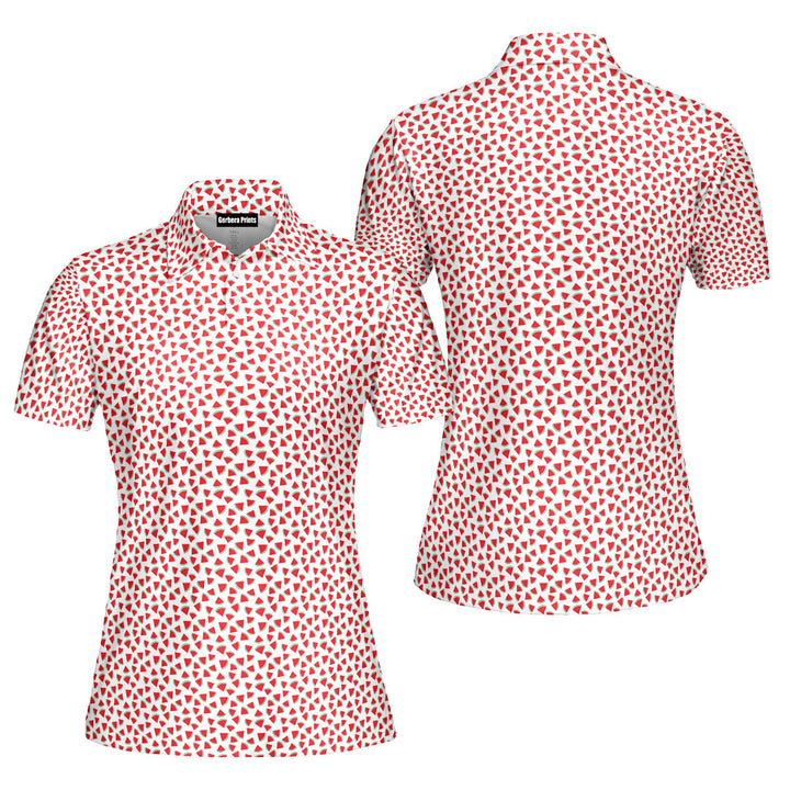 19th Hole The Watermelon Season Polo Shirt For Women