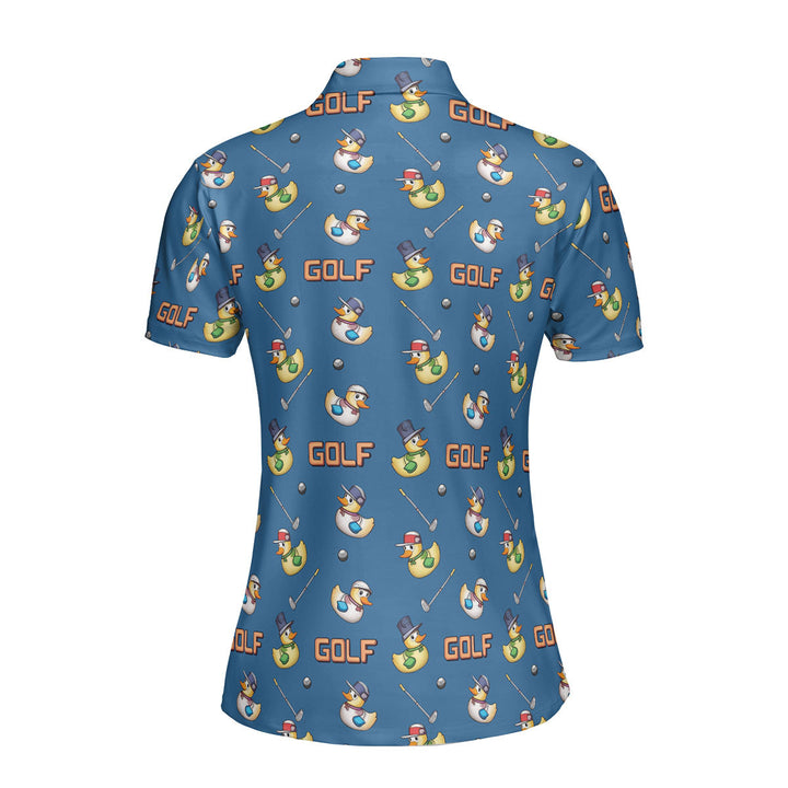 Duck Hook Funny Polo Shirt For Women