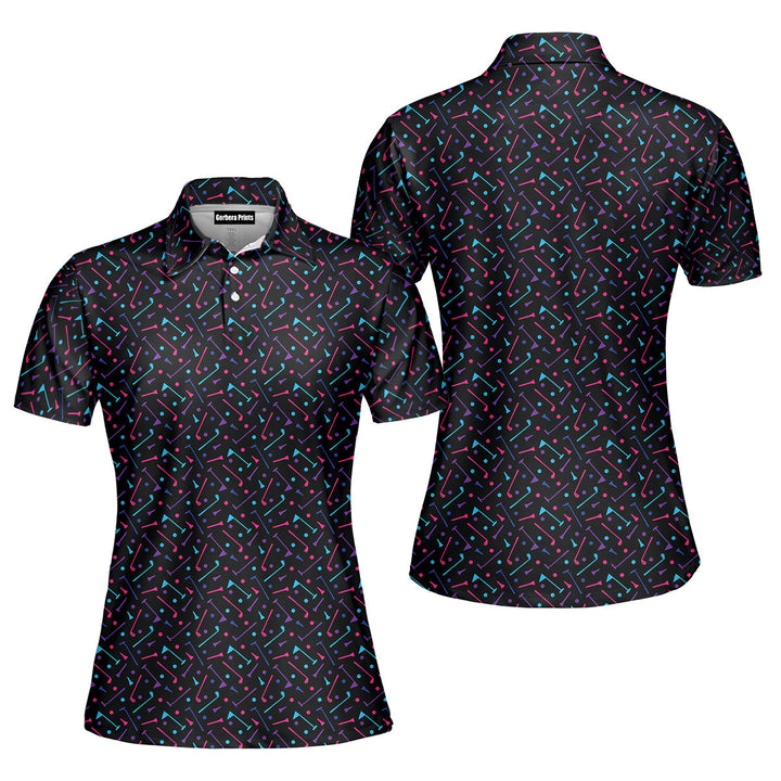 Dings Golf Polo Shirt For Women