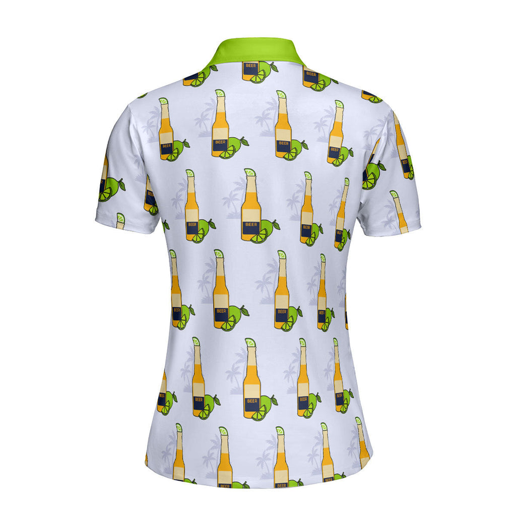 19th Hole Beer O'Clock Somewhere Polo Shirt For Women