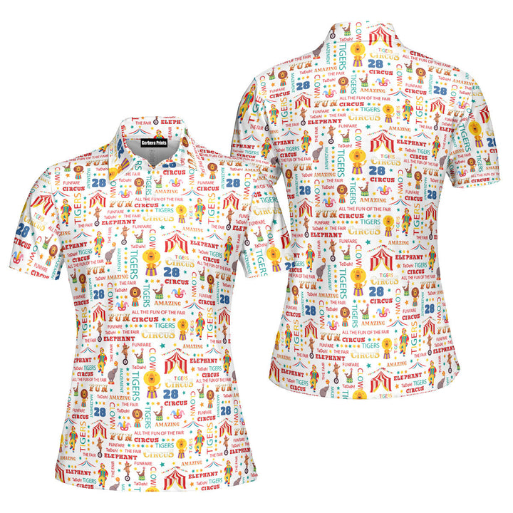 Circus All The Fun Of Fare Polo Shirt For Women