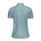Heart Hip Funny Polo Shirt For Women