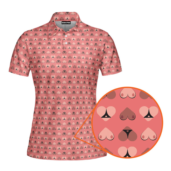 Heart Hip Funny Polo Shirt For Women