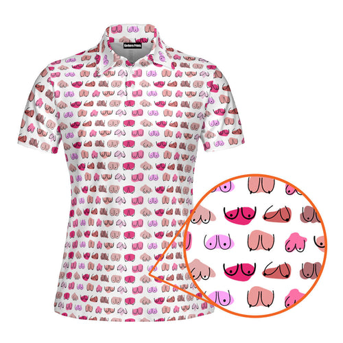 My Breast Look Great Don't They Funny Polo Shirt For Women