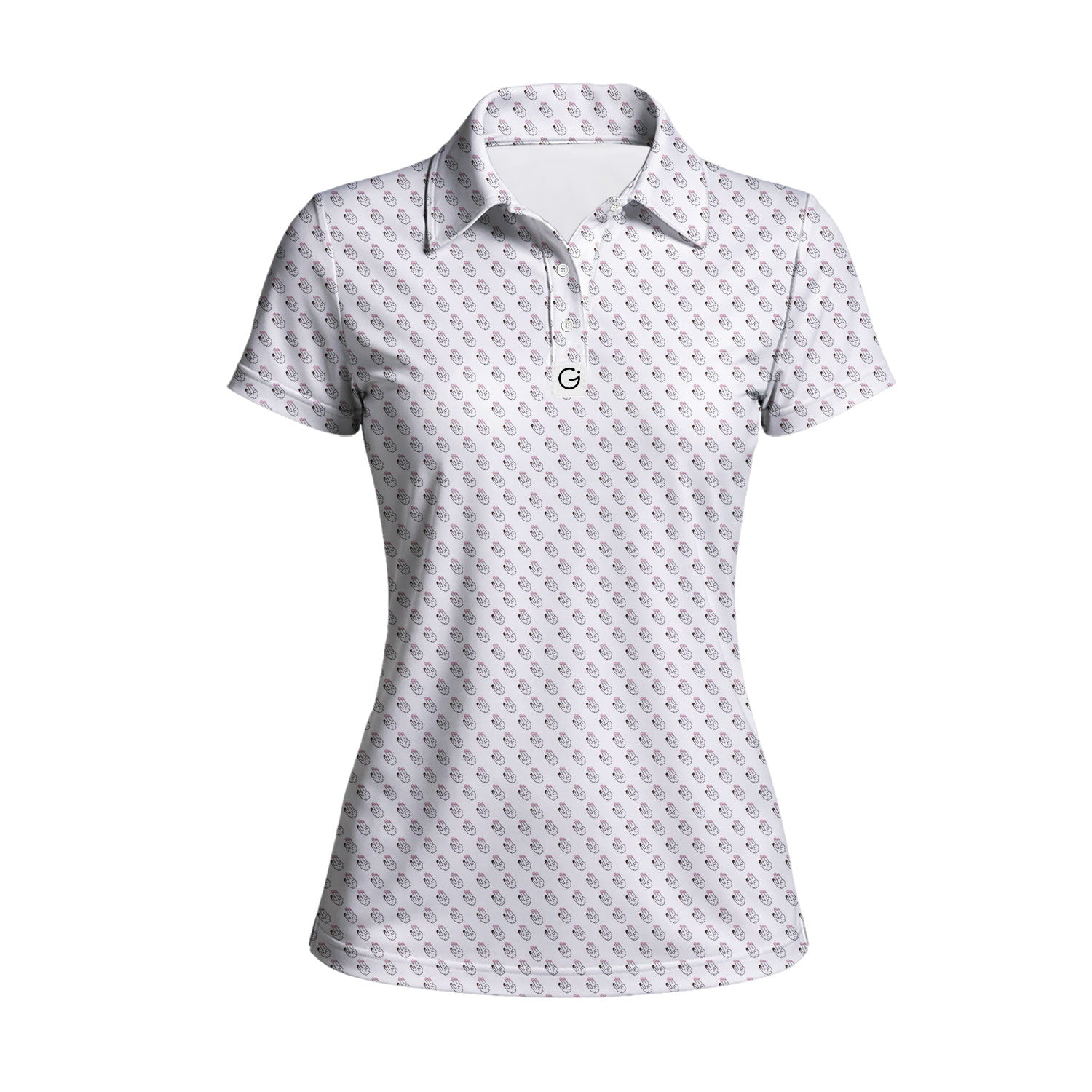The Shocker Two In The Pink One In The Stink Polo Shirt For Women