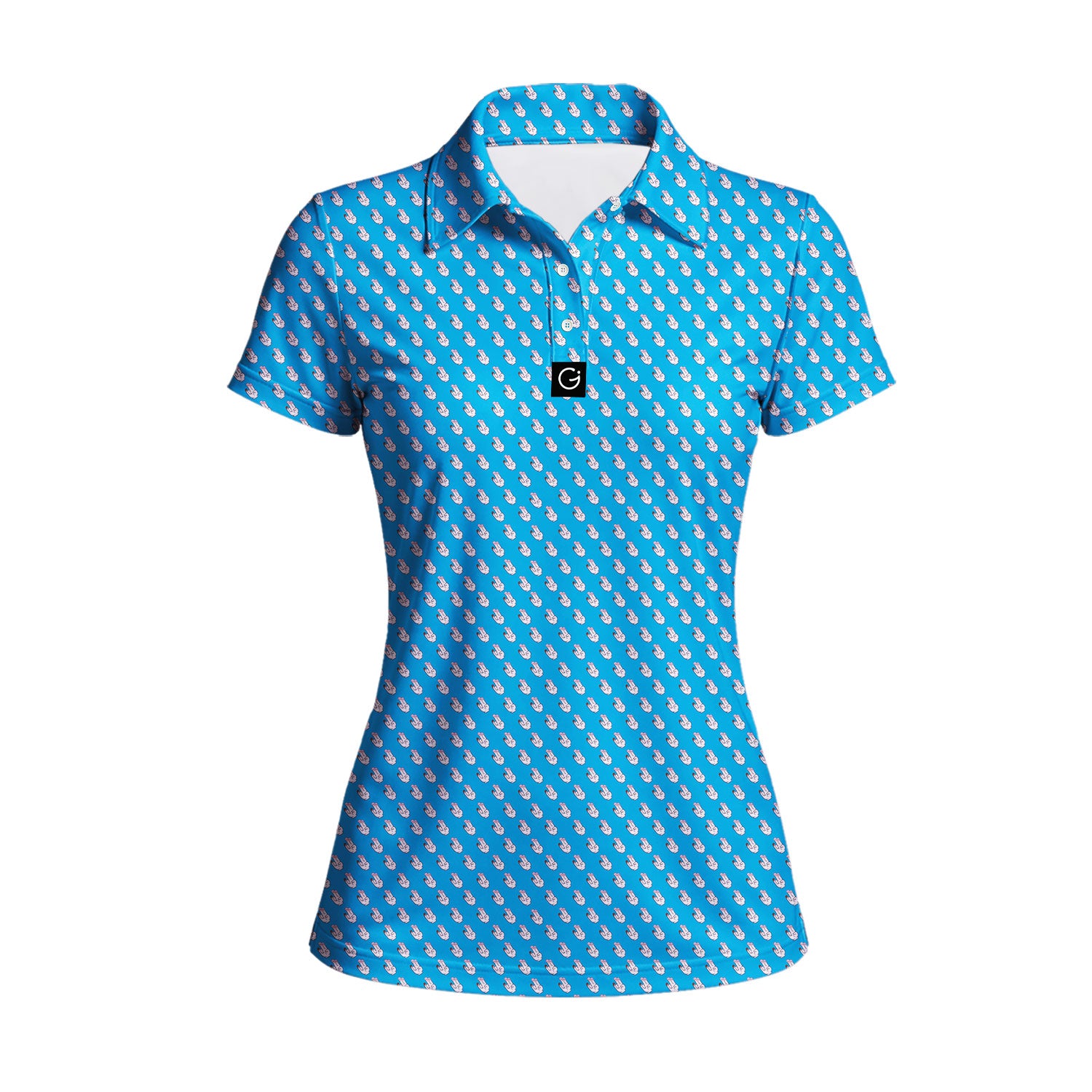 The Shocker Two In The Pink One In The Stink Polo Shirt For Women