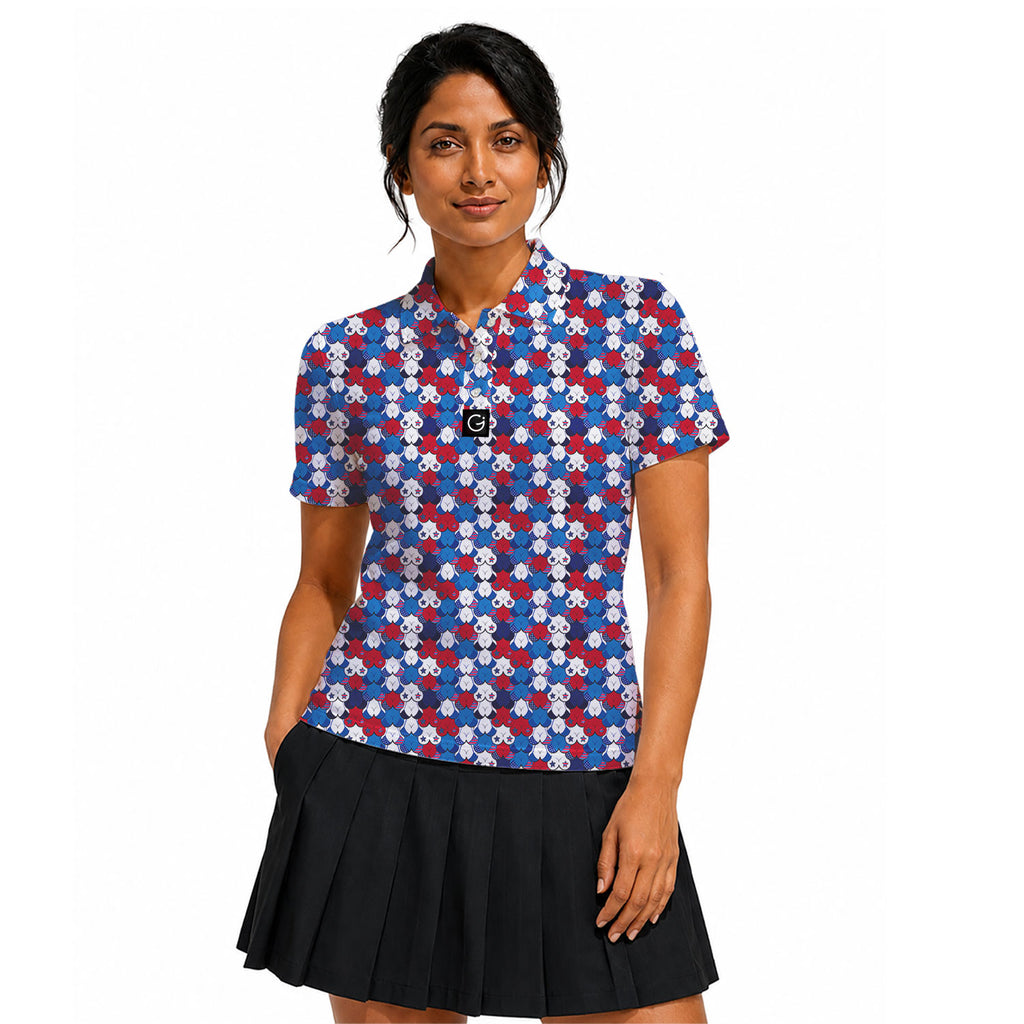 American Tatas Polo Shirt For Women