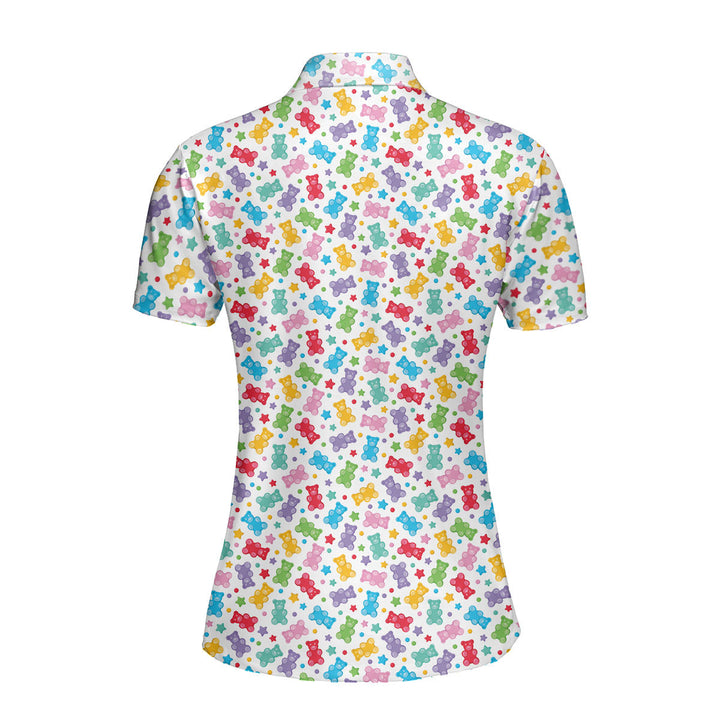 Gummy Bears Polo Shirt For Women 