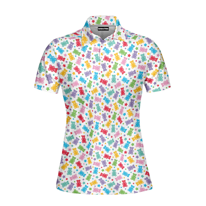 Gummy Bears Polo Shirt For Women 