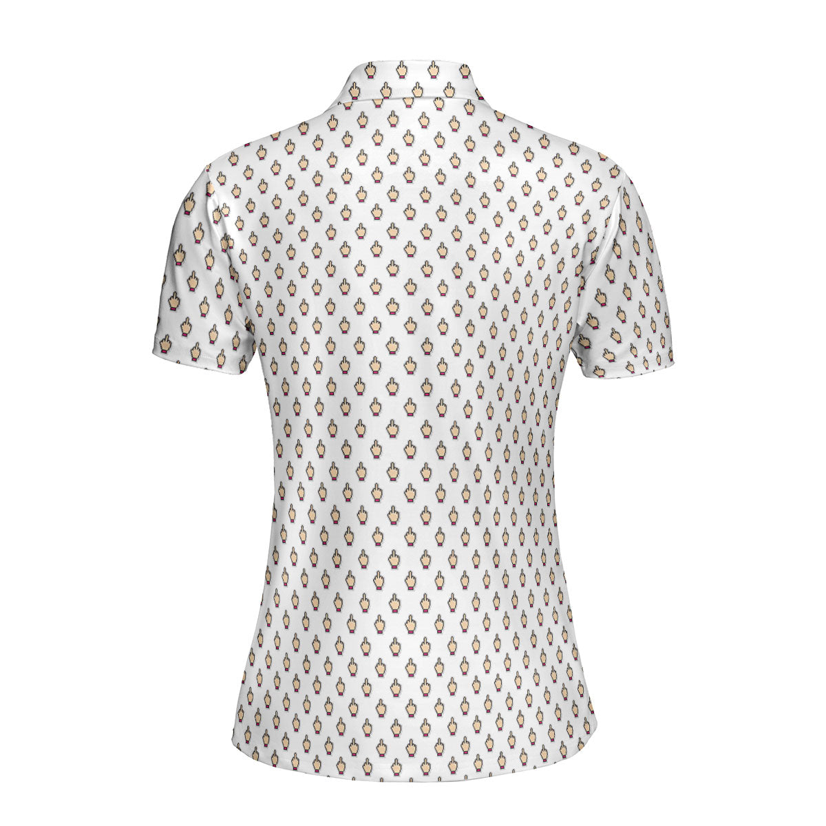 Friendly Hello-Polo Shirt For Women-Gerbera Prints