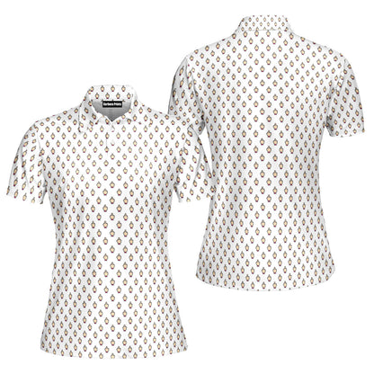 Friendly Hello Funny Polo Shirt For Women