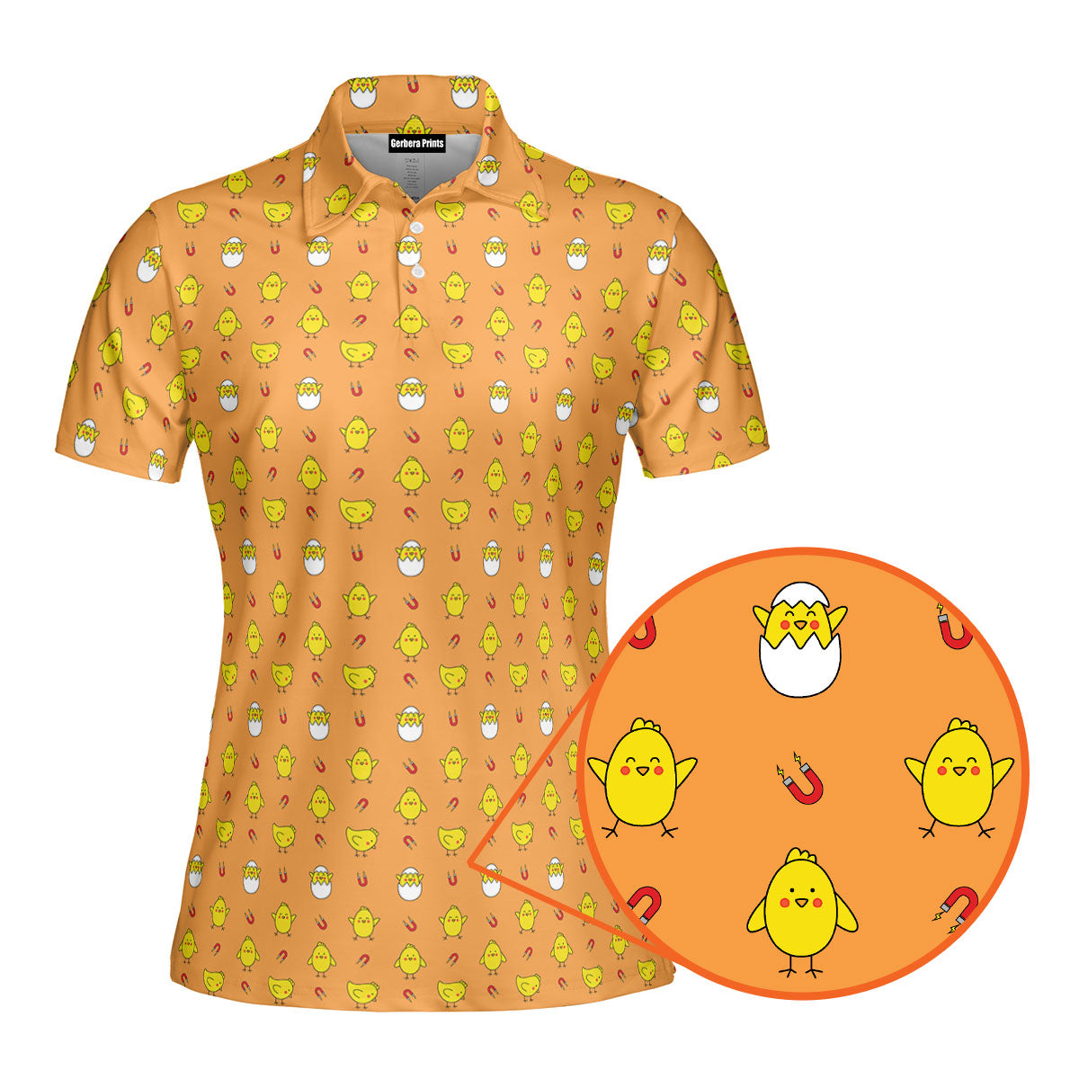 Chick Magnet Funny Polo Shirt For Women