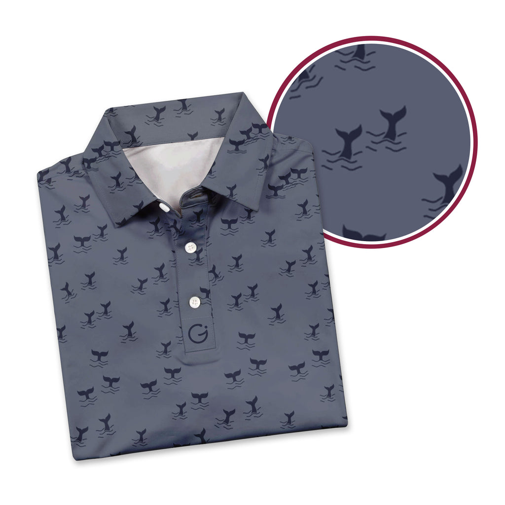 The Scattered Whales - Funny Golf Polo Shirt